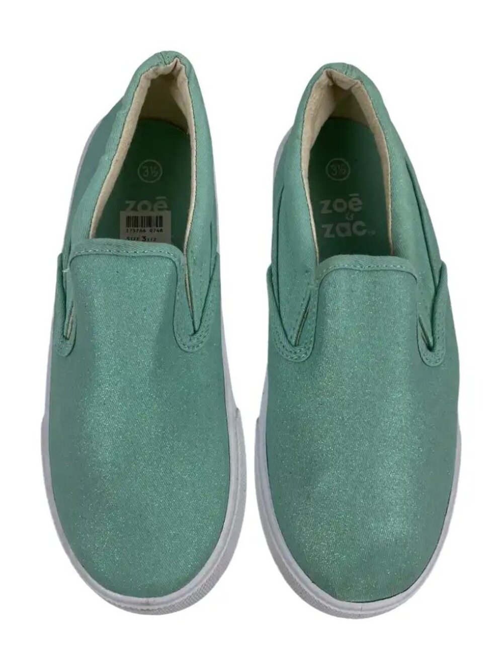 Zoe & Zac Girls' Drifter Twin Gore Slip-On Shoes Size 3.5